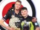 Mitchell Lawrie, 15, hailed as ‘the future of darts’ following 6-3 defeat to Jimmy van Schie in WDF World Darts Championship final