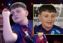 Teenage Darts Phenom Takes a Playful Jab at Idol Gary Anderson