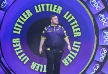 Littler Hosts Friends for an Outing and Celebrates Another Victory Lap with the World Championship Trophy