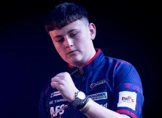 Mitchell Lawrie, 15, Breaks Luke Littler’s Record with Impressive Debut Win at Lakeside in WDF World Championship | Darts News